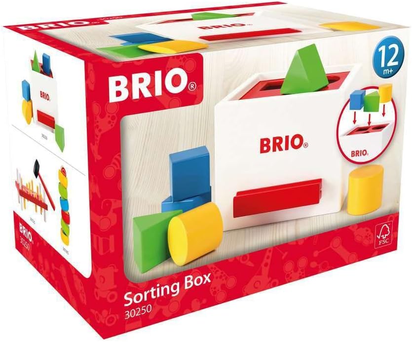 BRIO 30250 - Sortierbox weiss