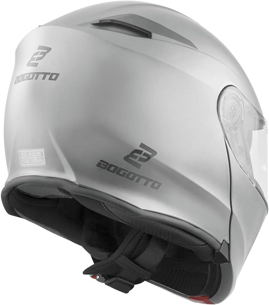Bogotto V271 BT Bluetooth-Helm XS Silber, XS Silber
