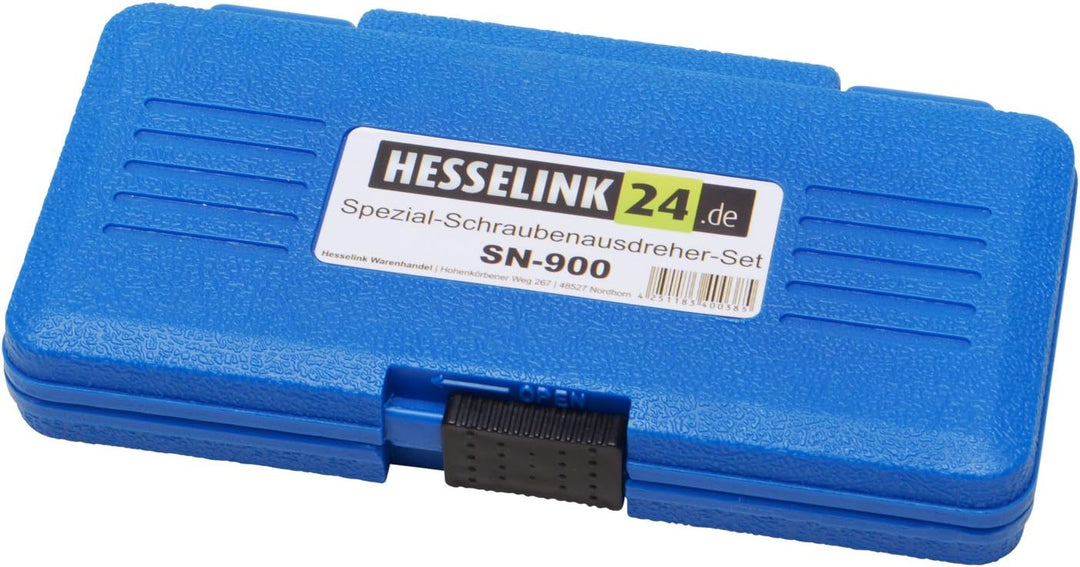 Hesselink® SN-900 Spezial-Schraubenausdreher-Set für lange Gewinde 10-tlg.