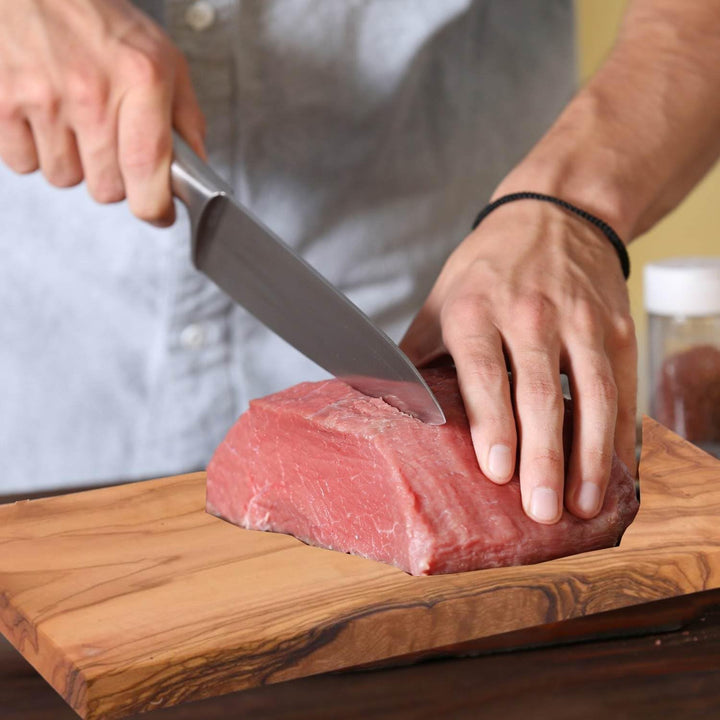 Brett aus Olivenholz, Olivenholzbrett Schneidebrett, Holzbrett, Frühstücksbrett, Steakbrett Rechteck