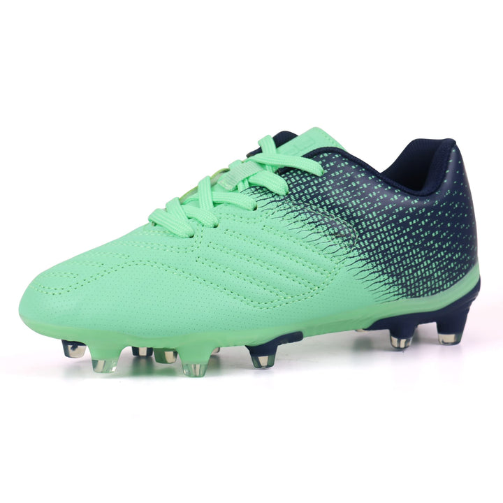JABASIC Fussballschuhe Kinder Jungen Mädchen Sportliche Outdoor Stollenschuhe Kinder 30 EU Grün Mari