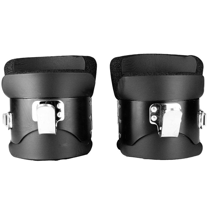 Sporttrend 24® Gravity Boots mit Sicherheitsverschluss in schwarz | Rückentrainer, Bauchtrainer,