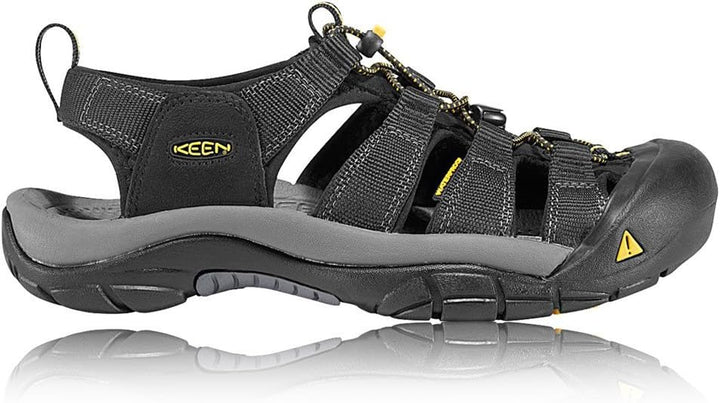 KEEN Herren Newport H2 42.5 EU Schwarz, 42.5 EU Schwarz