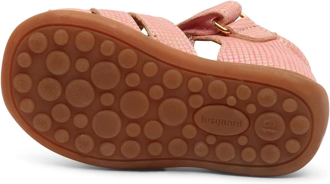 Bisgaard Unisex Kinder Carly Sandal 19 EU Blush, 19 EU Blush