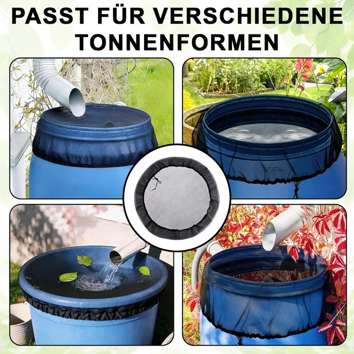 3 Stück Regentonnen Netz, 120 cm Verstellbare Regentonnennetz, Regentonne Abdeckung