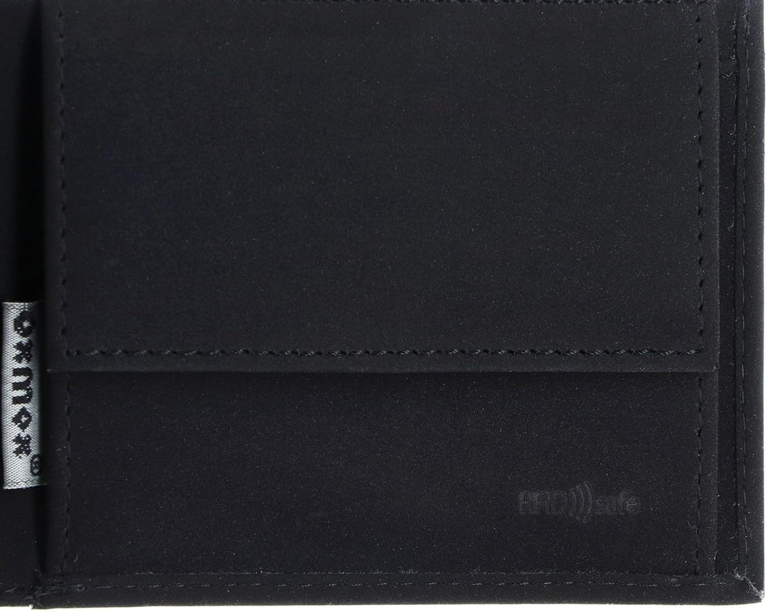 Oxmox New Cryptan - Geldbörse 2cc 10 cm RFID footsteps, Einheitsgrösse