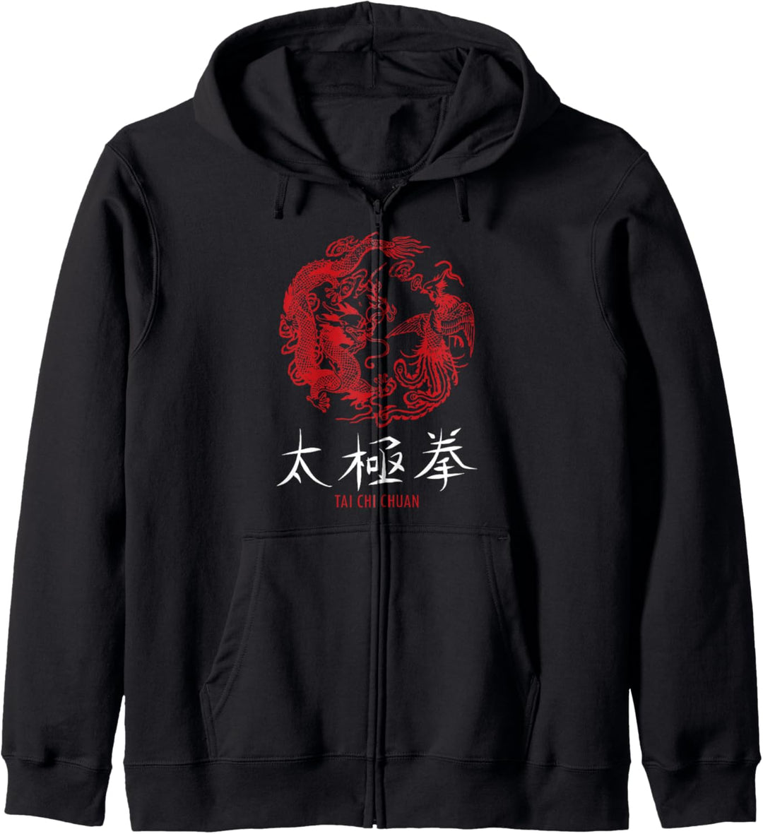 Tai Chi Chuan Meister Chinesische Meditation Kampfkünste Kapuzenjacke