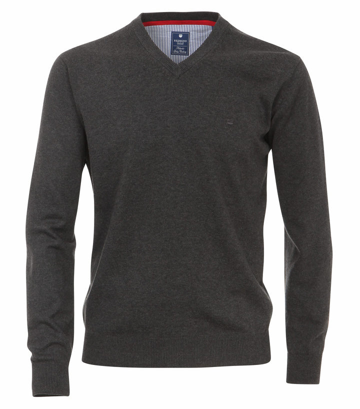 Redmond Pullover Uni S Anthrazit (79), S Anthrazit (79)