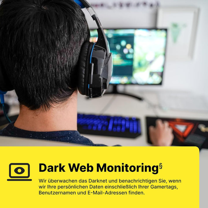 Norton 360 for Gamers 2021, Cybersicherheit für PC-Gamer, Mac oder Mobilgerät |3 Geräte| 1 Jahr | PC