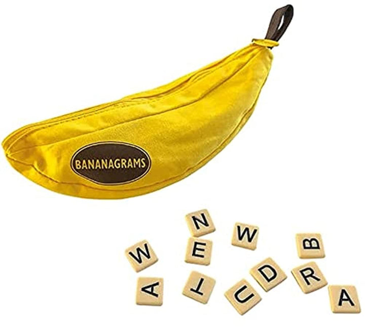 Bananagrams, Bananagrams Classic, Familienspiel, Wortspiel, 1-8 Spieler, Ab 7+ Jahren, 30+ Minuten,
