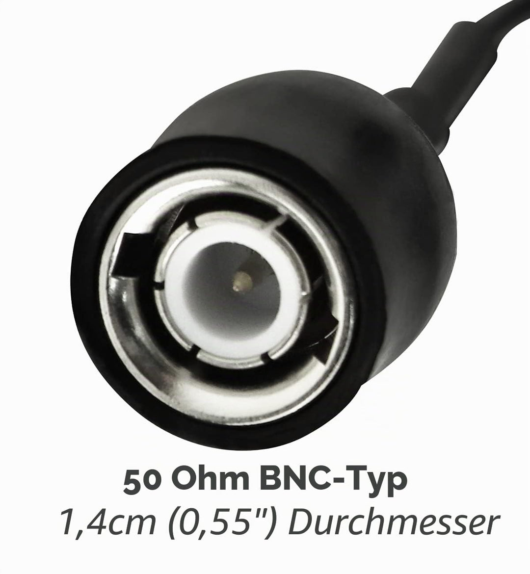 High Accuracy Combination pH Electrode for Continuous pH Monitoring, 0-14 pH Probe with 200 cm Long