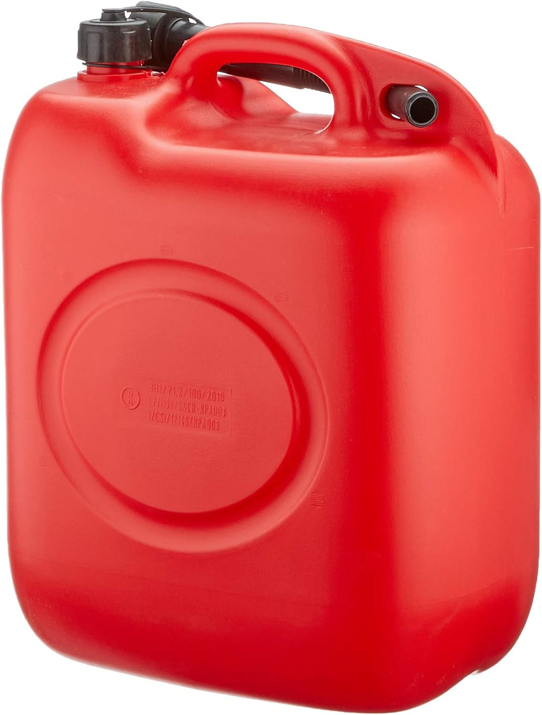 Kanister aus rotem Kunststoff, 20 l