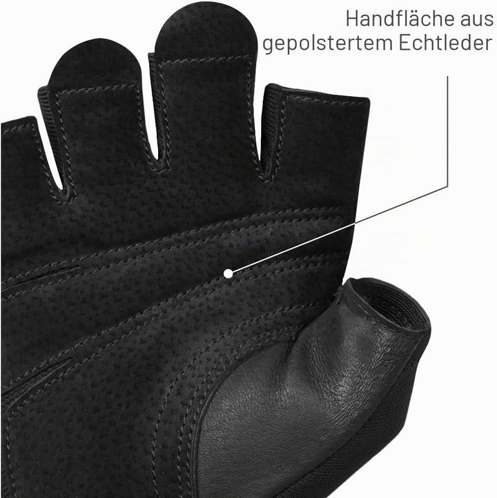 Harbinger Pro Gloves, Lightweight and Flexible Gloves with Enhanced Breathability for Moderate Lifti