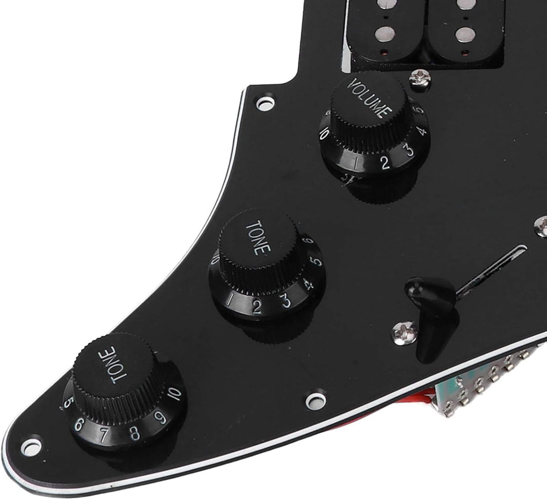 Komplett Vorverdrahtetes,Pickguard Humbucker für E-Gitarren-Board mit vorverdrahtetem HSH-Pickup für