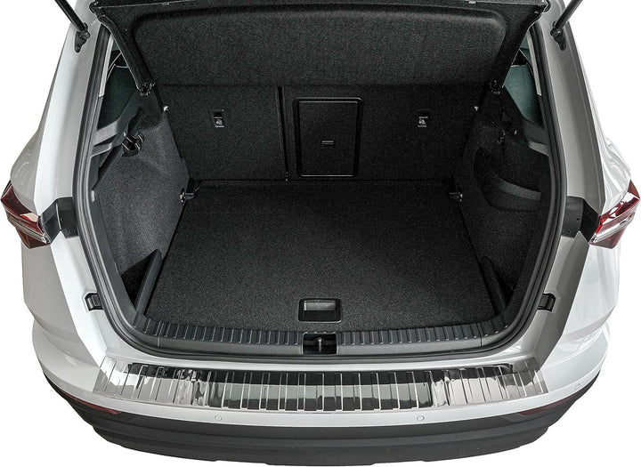 Ladekantenschutz Edelstahl CHROM kompatibel für Skoda Karoq | NU7 | BJ ab 2017> | premium Qualität v