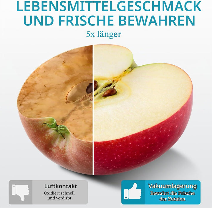 Vakuumierbeutel 20 Beutel 26 * 35cm, Vakuumbeutel für Lebensmittel, Sous Vide Gefrierbeutel, Einschw