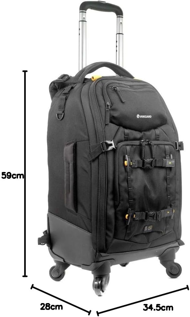 Vanguard Alta Fly 58T Foto-Trolley schwarz, Aussenmass: 345x280x590mm Trolley Mit Rucksackfunktion A