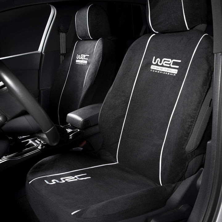 WRC 007338 4 tlg. Set Sitzbezug universal Airbag-kompatibel, schwarz