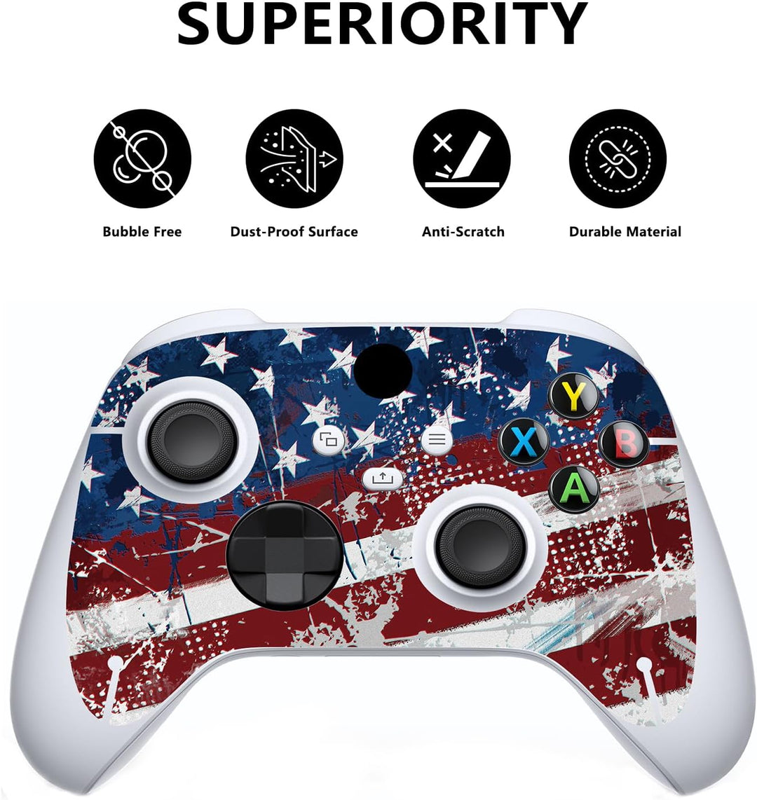 PlayVital Skin für Xbox Series S, Aufkleber Vinyl-Skins Schutzfolie Wrap Abziehbild Abdeckung Sticke