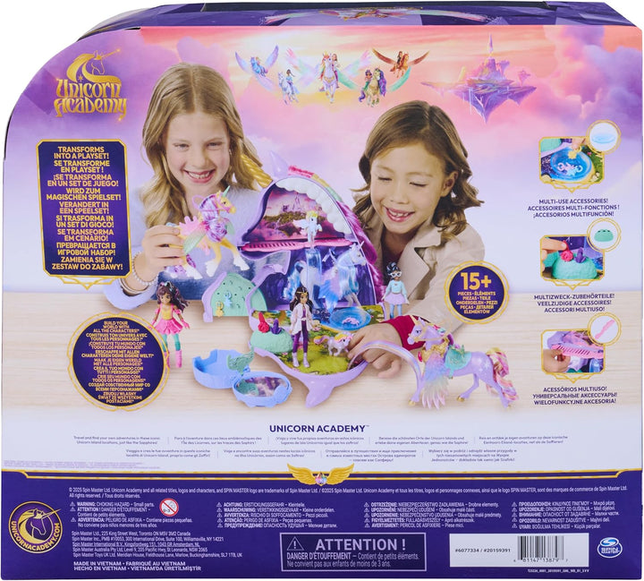 Unicorn Academy Wildstar Einhorn-Stylingkopf-Spielset, ab 4 Jahren