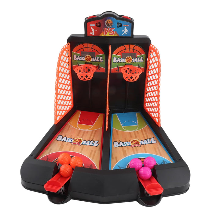 VGEBY Tisch-Basketball-Schiessspiel, Kunststoff-Tisch-Basketball-Schiessspiel für Eltern, Kinder, In