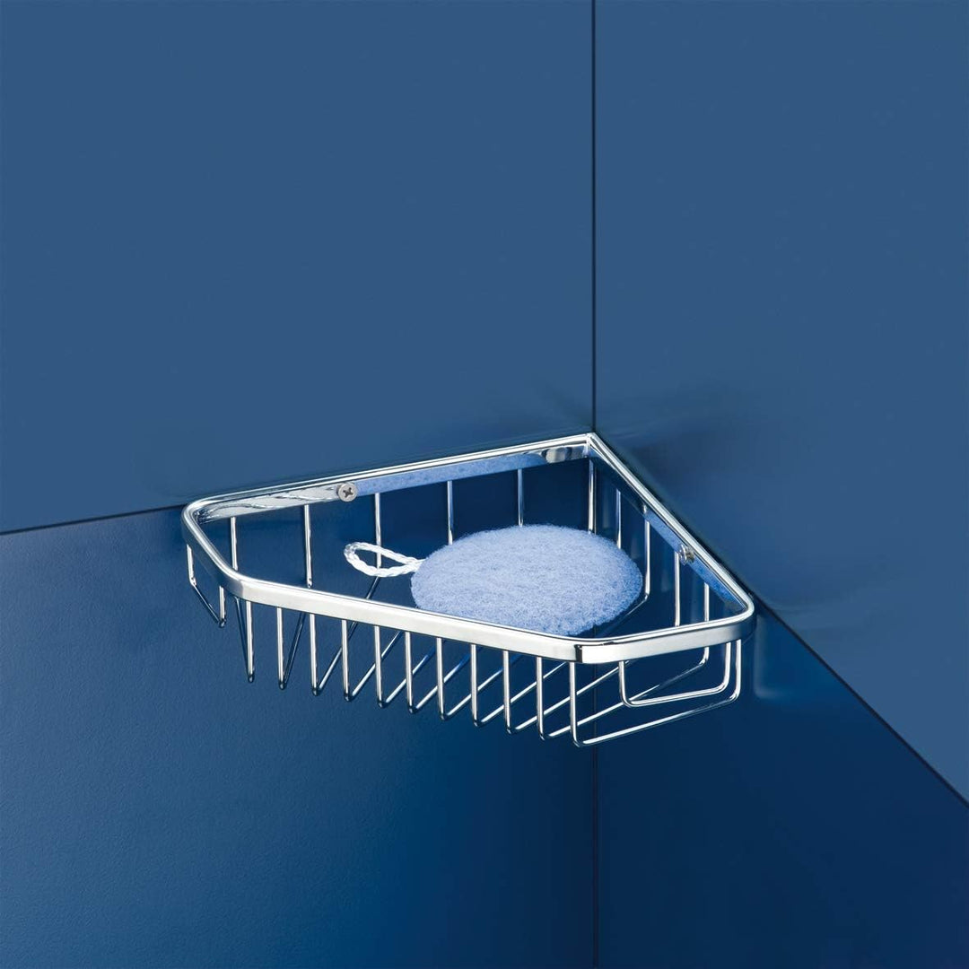 TATAY Eckkorb Krom, funktionales, praktisches Design, aus verchromtem Messing und Edelstahl. Krom -