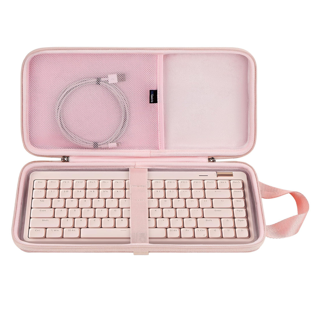 GEEKRIA Schlanke Tastatur-Tragetasche, kompatibel mit Nuphy Air75 V3, Logitech MX Mechanical Mini, M