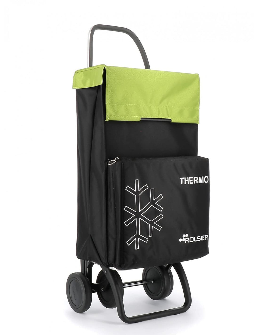 Einkaufstrolley Rolser Thermo Fresh MF 4 Räder - Schwarz und Lima 4 Räder Schwarz und Lima, 4 Räder