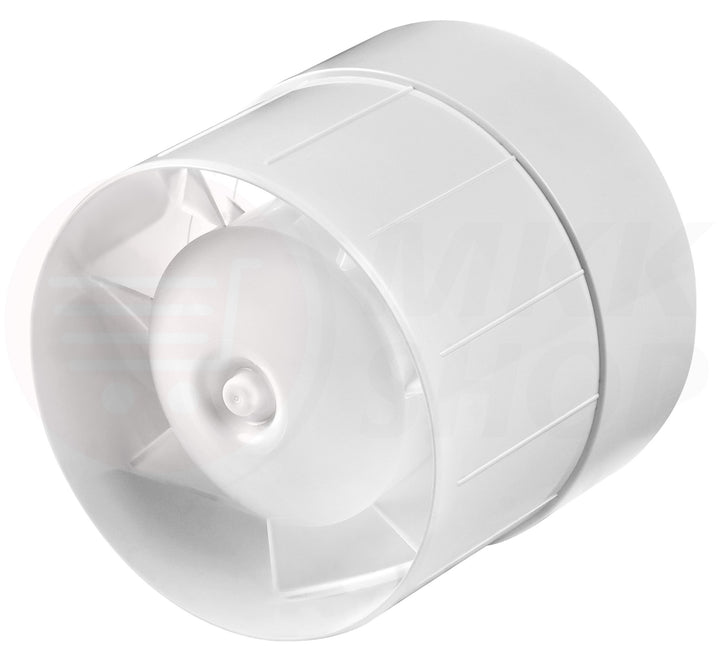 MKK Kanal Rohrventilator Ø 100 mm Kugellager Rohreinschub Ab-Zuluft Lüfter Rohr Ventilator leise Roh
