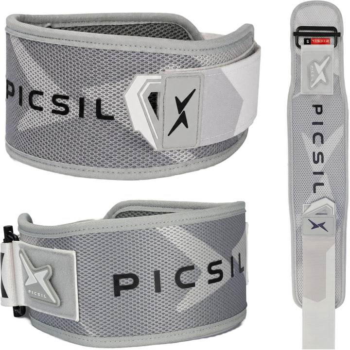 PICSIL Lumbar Belt – Lendenstützgürtel für Training mit schweren Lasten, EVA‑Schaumkern, atmungsakti
