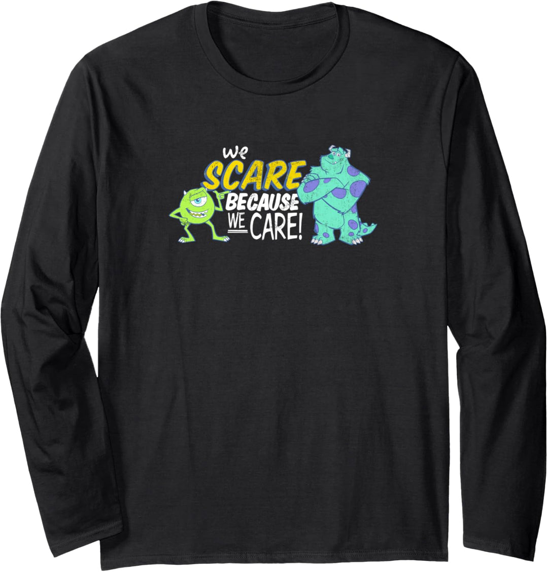 Disney Pixar Monsters Inc. Scare We Care Langarmshirt