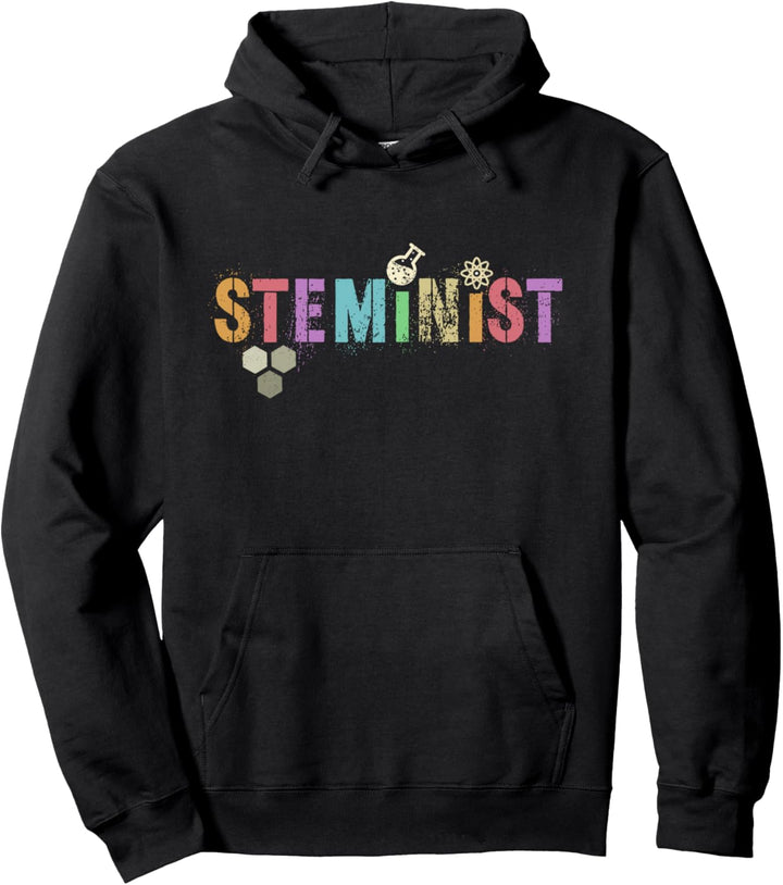 STEMINIST Technology Student STEM Women In Engineering Pullover Hoodie