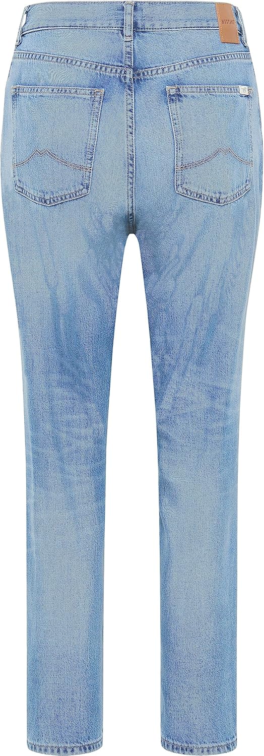 MUSTANG Damen Jeans Hose Style Brooks Relaxed Slim 30W / 30L Mittelblau 412, 30W / 30L Mittelblau 41