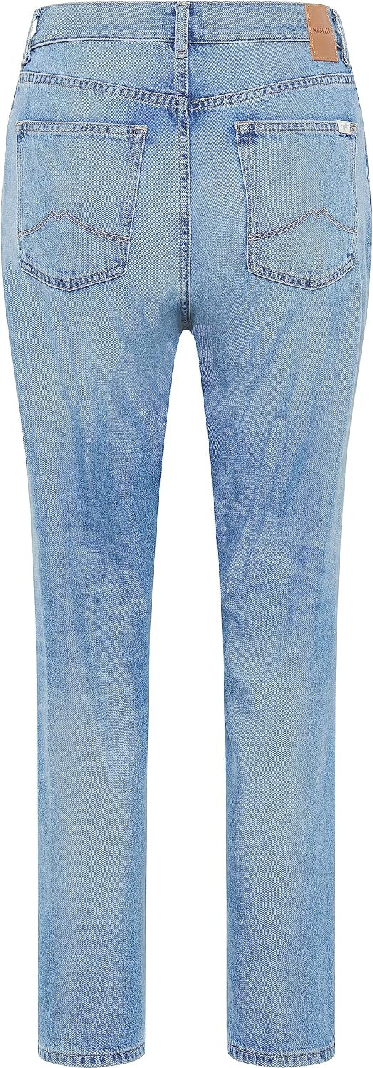 MUSTANG Damen Jeans Hose Style Brooks Relaxed Slim 30W / 30L Mittelblau 412, 30W / 30L Mittelblau 41