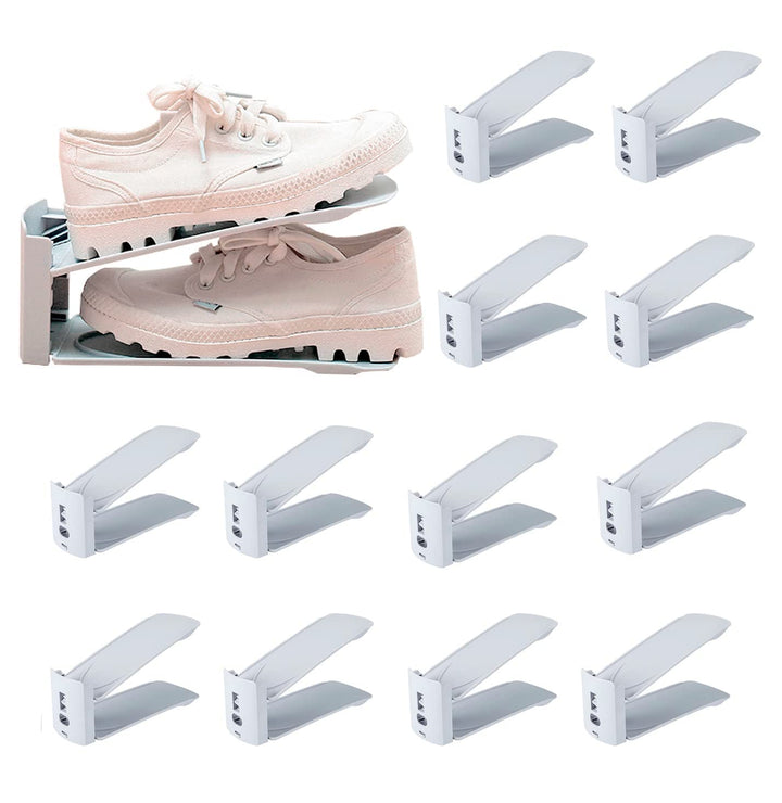 Schuhorganizer Platzsparend, rutschfest Schuhe Schrank, Schuhregal 3 Höhenverstellbar Mit Allen Arte