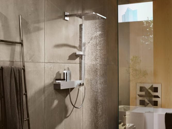 hansgrohe Duschsystem (Duschkopf, Schlauch, Duschstange, Raindance Select S 120 Regendusche 0,90m mi