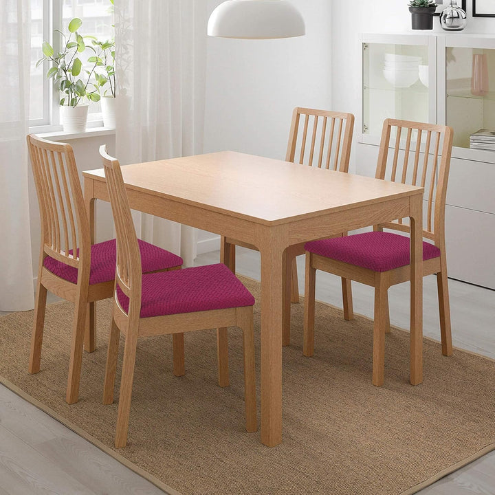 Homaxy Stuhlbezug Sitzfläche 6er Set, Stretch Bezug für Stühle Sitzbezüge für Esszimmerstühle Abwasc