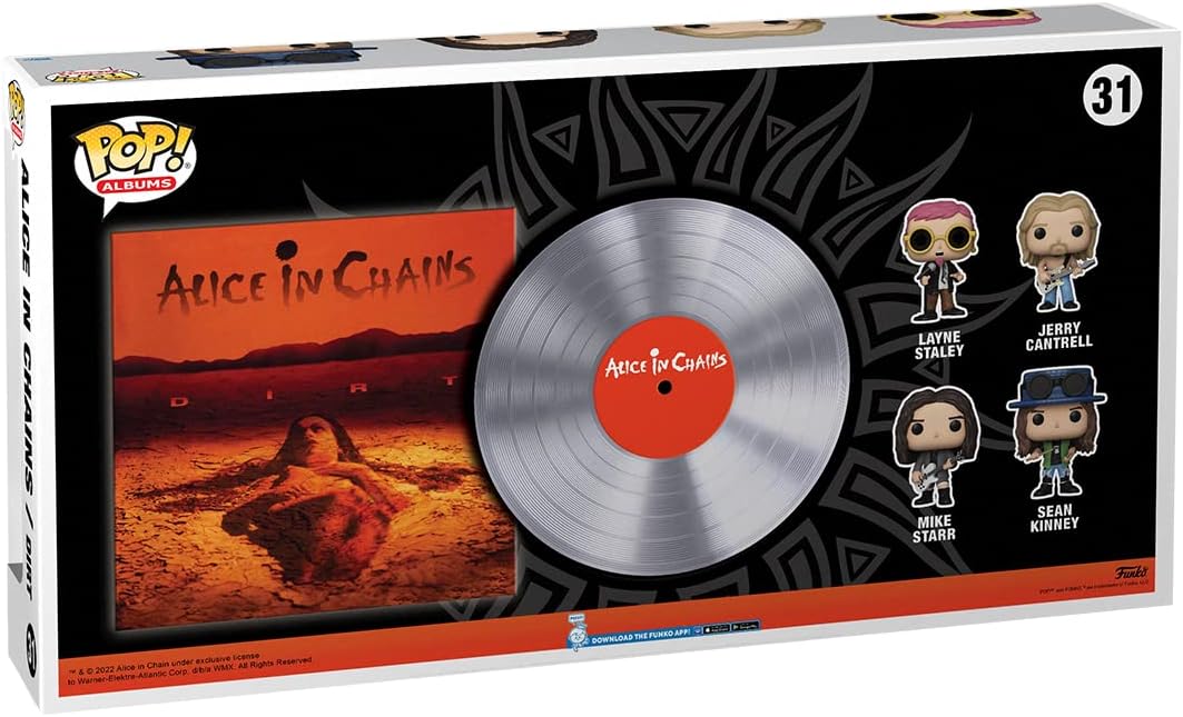 Funko Pop! Albums Deluxe: AIC - Jerry Cantrell - Dirt - Alice in Chains - Vinyl-Sammelfigur - Gesche