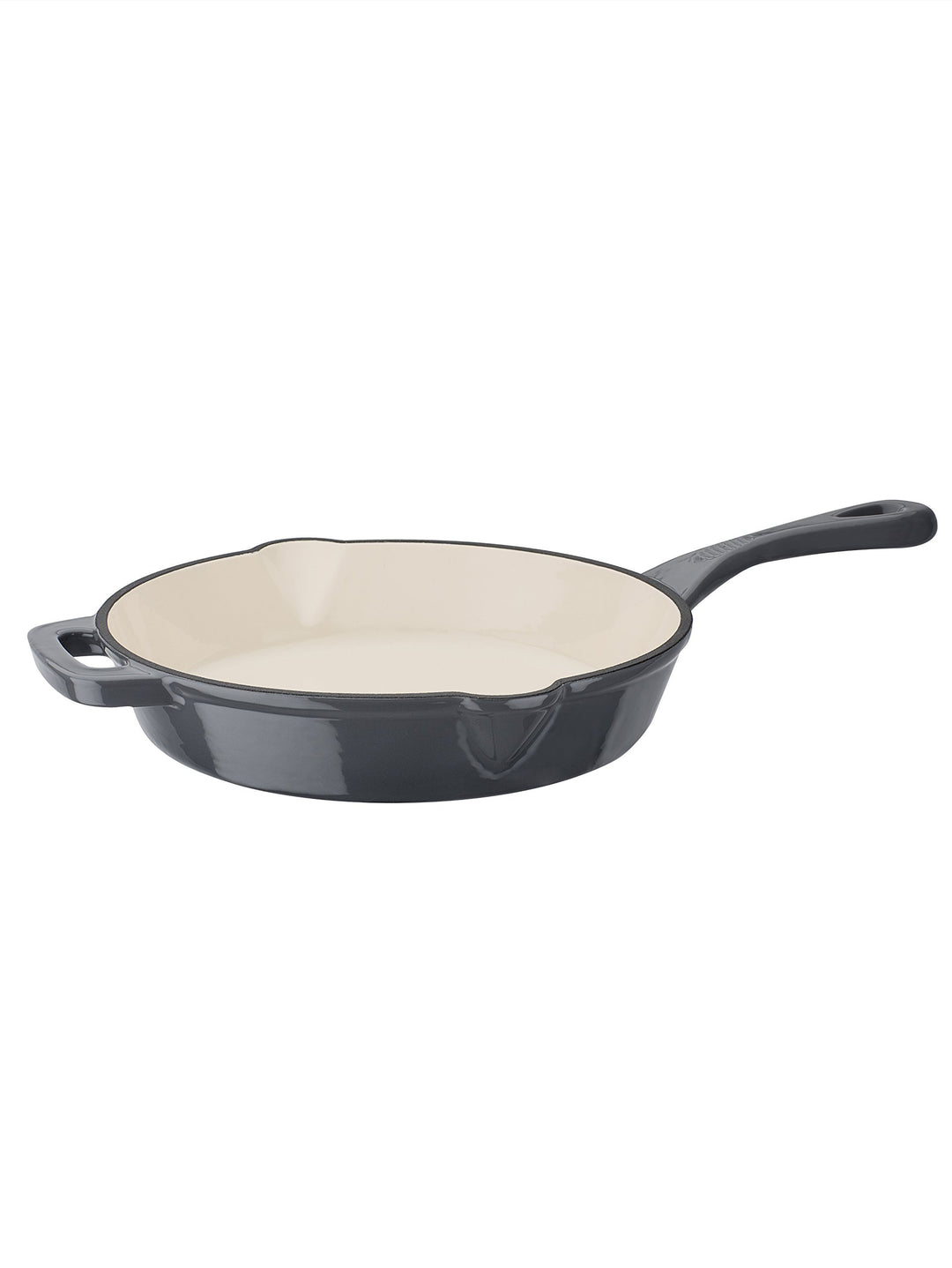 GSW Pfanne Grey Shadow mit 2 Ausgüssen 26cm, Gusseisen, grau