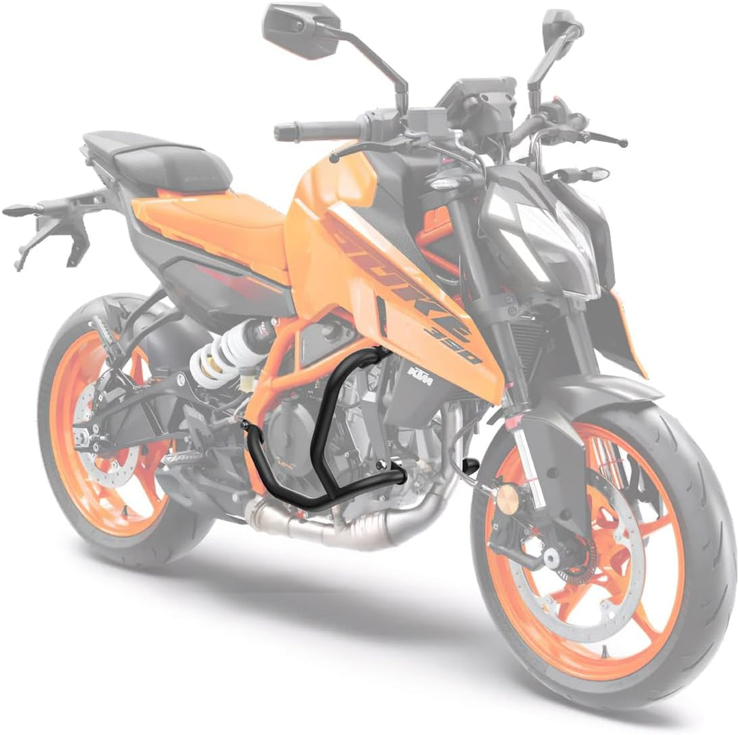 Sturzbügel für KTM 125/390 Duke 24-25 Motoguard SG64 schwarz Unten L KTM 125 Duke / 390 Duke 24-25,