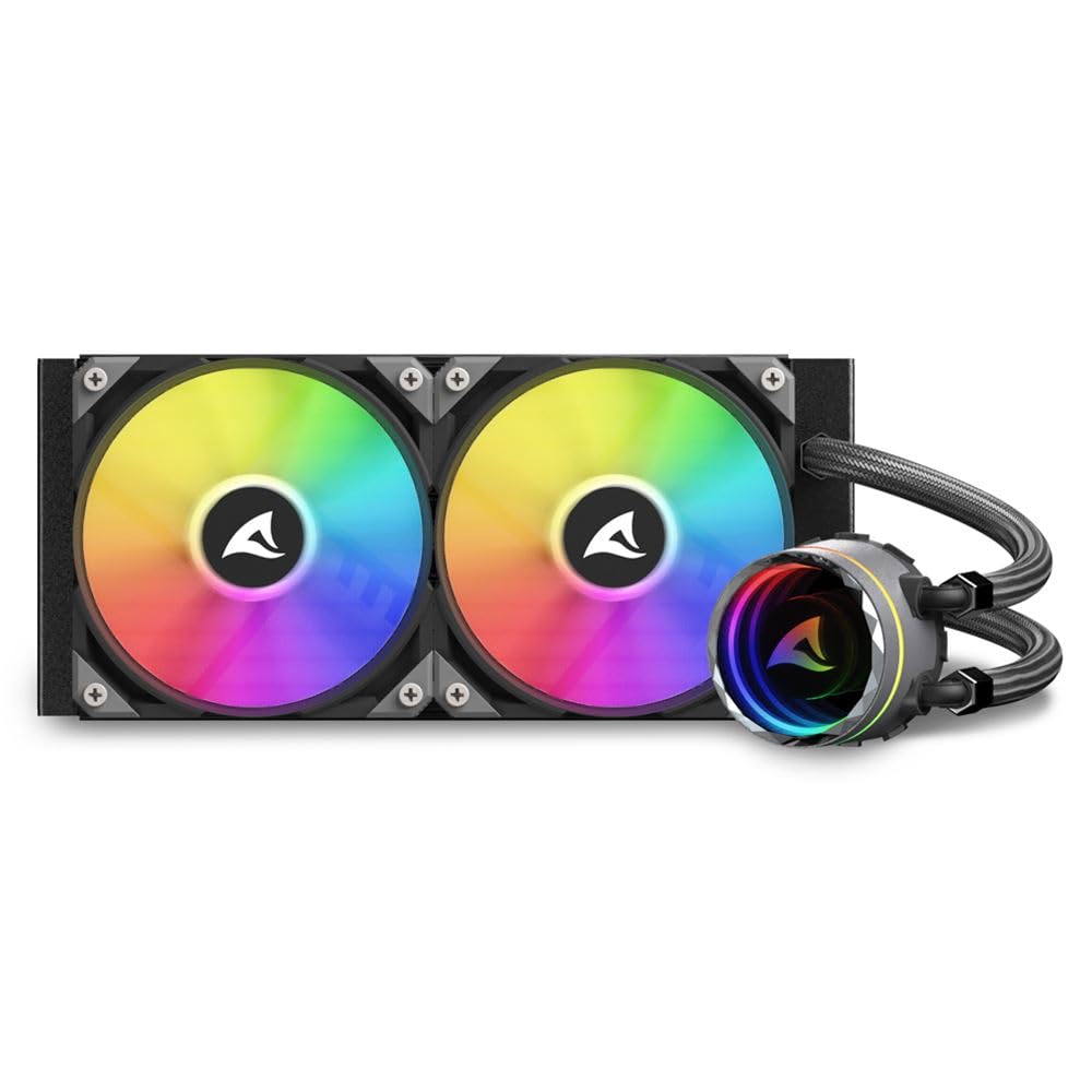 Sharkoon S80 RGB, AIO Wasserkühlung, Typ 240