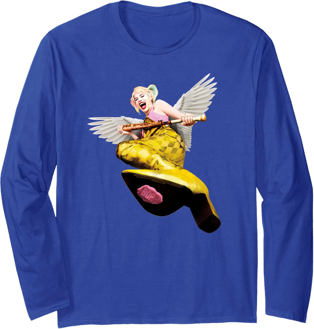 Birds of Prey Harley Quinn Kick Langarmshirt