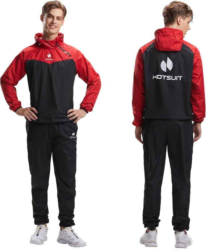 HOTSUIT Schwitzanzug für Herren, Sweatshirt, Hose und Jacke, Gewichtsverlust, Sport, Sweatshirt, Sau