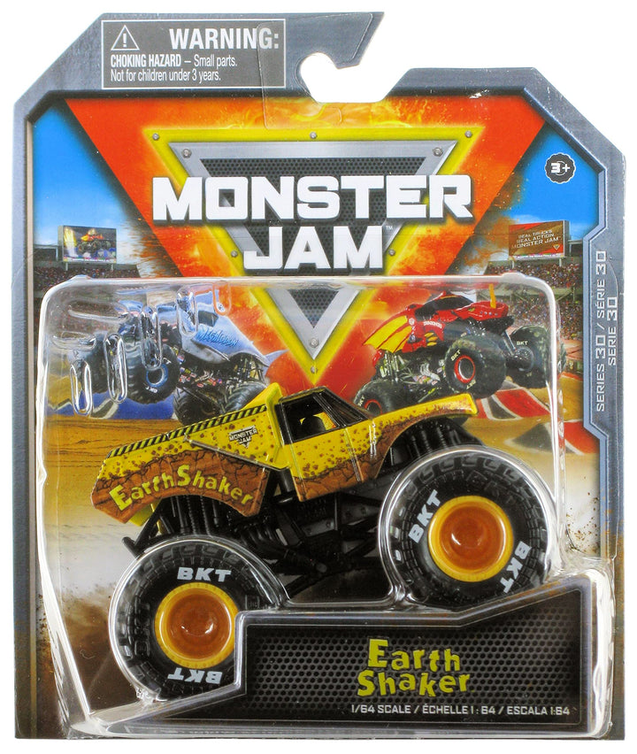 Monster Jam 2023 Spin Master 1:64 Diecast Truck Serie 30 Legacy Trucks Earth Shaker