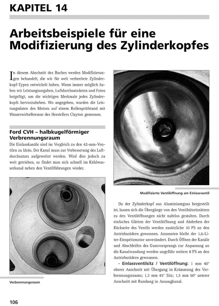 Praxishandbuch Zylinderköpfe: Technik, Tuning, Modifikationen, Gebundenes Buch