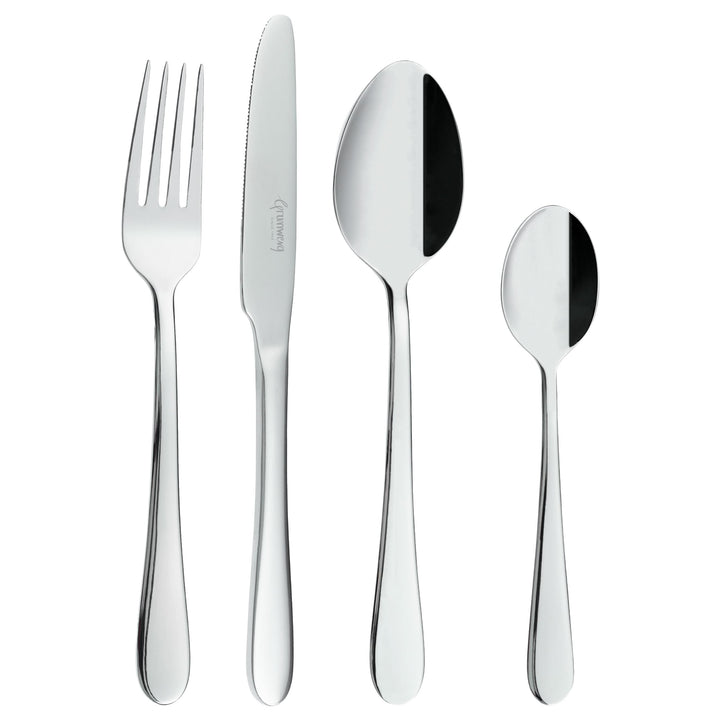 Grunwerg Luxus 24-teilig Besteck Set in einer Geschenkbox – WINDSOR STIL, 18/10 Edelstahl, gemischte