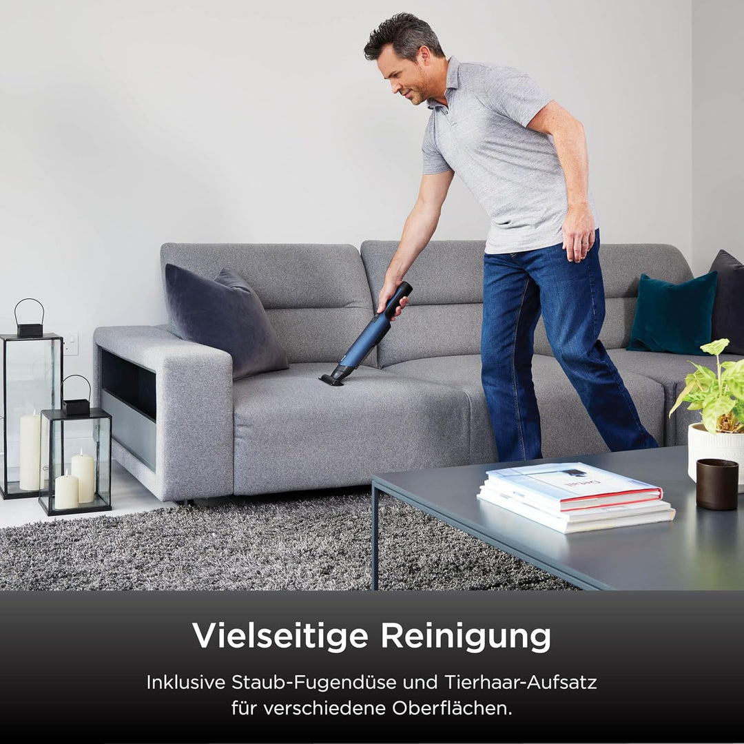 Shark , Kabellos, [WV270EU] WandVac 2.0 Akku-Handstaubsauger,Blau Längere Laufzeit, Extra Saugkraft