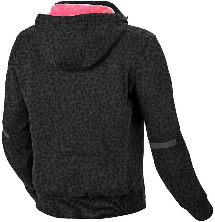 Macna District Damen Motorrad Textiljacke (Dark Grey,L)