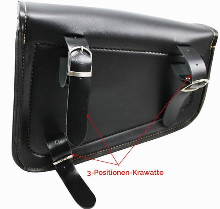 1 Stück Motorrad Satteltaschen Leder PU Wasserdichte Links Satteltasche Motorrad Side Gepäck Werkzeu