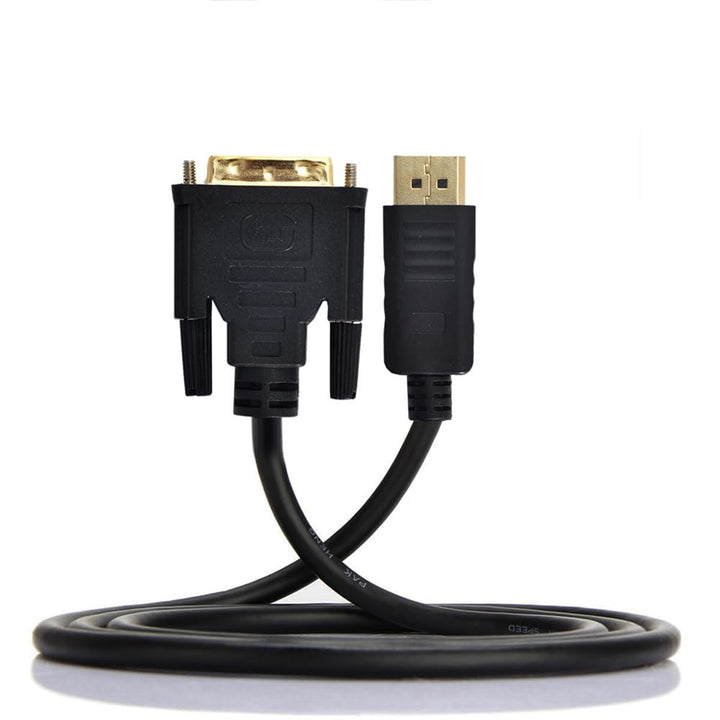xiwai DP-Stecker-Quelle auf DVI-Stecker, DisplayPort Single-Link-Videokabel, für DVI-Monitor 1,8 m D